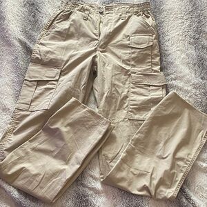 Propper Women's Khaki Cargo Pants with Elastic Waist